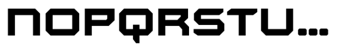Blast Regular Font UPPERCASE