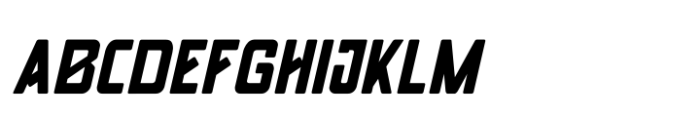 Blasteru Italic Font UPPERCASE