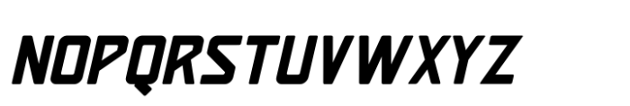 Blasteru Italic Font UPPERCASE