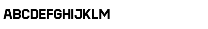 Blax Medium Bold Font UPPERCASE