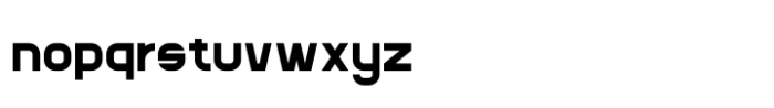 Blax Medium Bold Font LOWERCASE