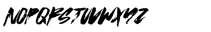 Blaze Fury Font UPPERCASE