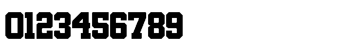 Blaze Knock Font OTHER CHARS