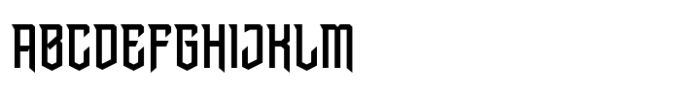Blazeton Regular Font UPPERCASE