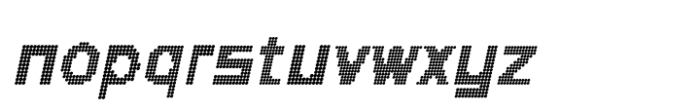 Blazhe Disco Italic Font LOWERCASE