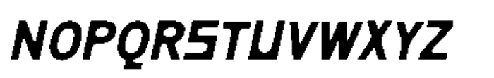 Blazhe Pixel Regular Font UPPERCASE
