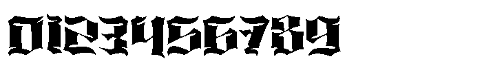 Blckpunk Font OTHER CHARS