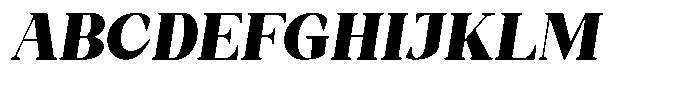 Bleshil Black Condensed Slant Font