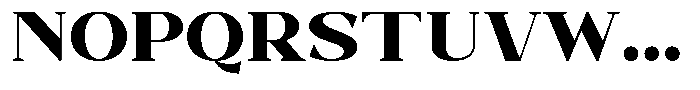 Bleshil Black Expanded L-T Font UPPERCASE