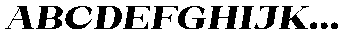 Bleshil Black Expanded Slant Font