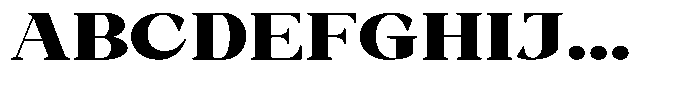 Bleshil Black Expanded Font