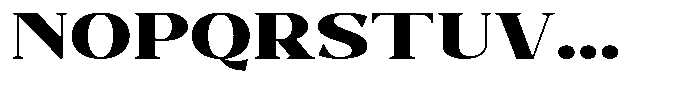 Bleshil Black Expanded Font UPPERCASE