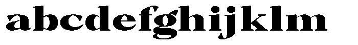 Bleshil Black Expanded FONT