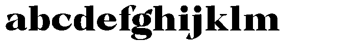 Bleshil Black L-T FONT