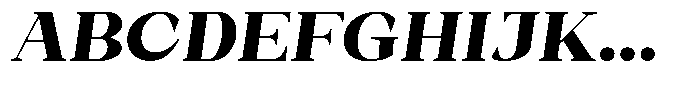 Bleshil Black Semi Expanded Slant L-T Font