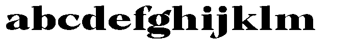 Bleshil Black Semi Expanded FONT