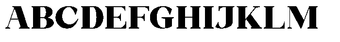 Bleshil Black Font UPPERCASE