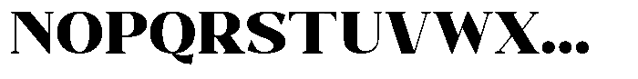 Bleshil Black Font UPPERCASE