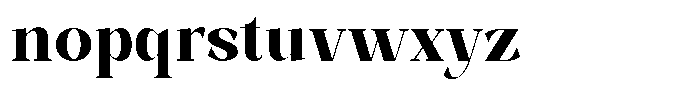 Bleshil Bold Condensed L-T Font LOWERCASE