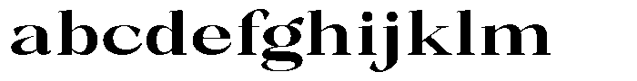 Bleshil Bold Expanded L-T FONT