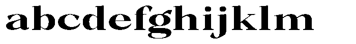 Bleshil Bold Expanded FONT