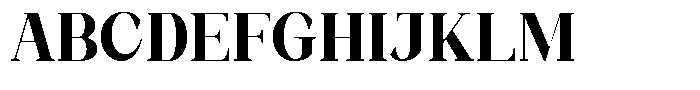 Bleshil Bold Semi Condensed L-T Font UPPERCASE