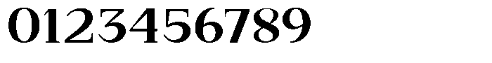 Bleshil Bold Semi Expanded L-T Font OTHER CHARS
