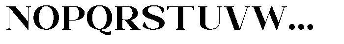 Bleshil Bold Semi Expanded L-T Font UPPERCASE