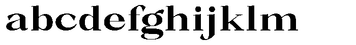 Bleshil Bold Semi Expanded L-T FONT
