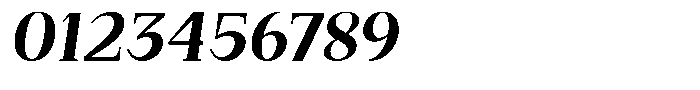 Bleshil Bold Slant L-T Font OTHER CHARS