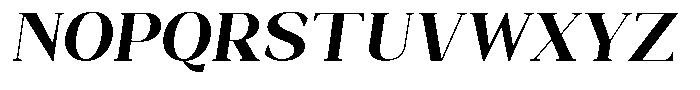 Bleshil Bold Slant L-T Font UPPERCASE