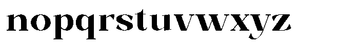 Bleshil Bold Font LOWERCASE