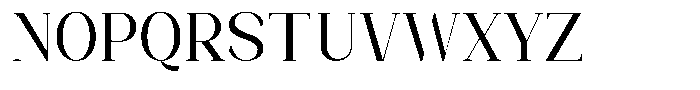 Bleshil Condensed L-T Font UPPERCASE
