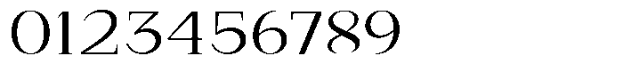 Bleshil Expanded L-T Font OTHER CHARS