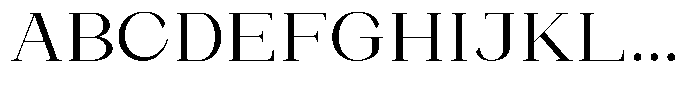 Bleshil Expanded L-T Font UPPERCASE
