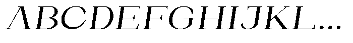 Bleshil Expanded Slant Font