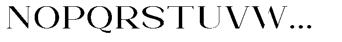 Bleshil Expanded Font UPPERCASE