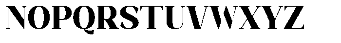 Bleshil Extra Bold Condensed L-T Font UPPERCASE