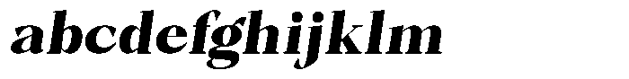 Bleshil Extra Bold Semi Condensed Slant FONT