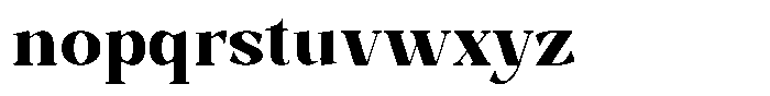 Bleshil Extra Bold Semi Condensed Font LOWERCASE
