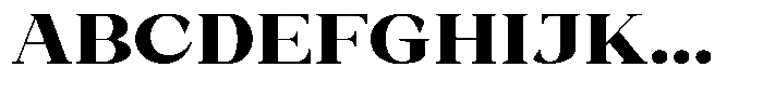 Bleshil Extra Bold Semi Expanded Font UPPERCASE