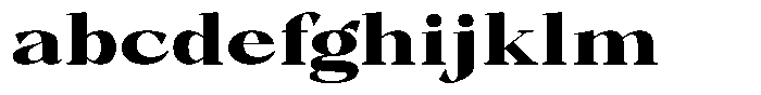 Bleshil Extra Bold Semi Expanded FONT