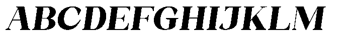 Bleshil Extra Bold Slant Font UPPERCASE