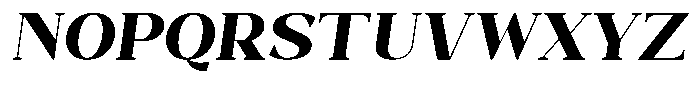 Bleshil Extra Bold Slant Font UPPERCASE