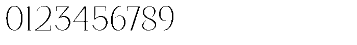 Bleshil Extra Light Semi Condensed L-T Font OTHER CHARS