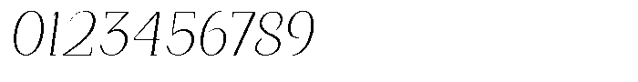 Bleshil Extra Light Semi Condensed Slt L-T Font OTHER CHARS