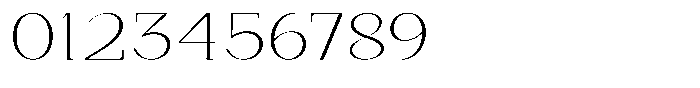 Bleshil Extra Light Semi Expanded Font OTHER CHARS