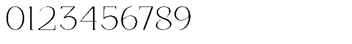 Bleshil Extra Light Font OTHER CHARS