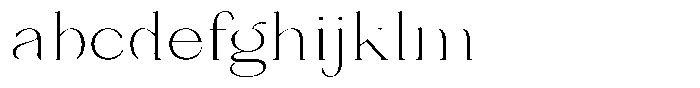 Bleshil Extra Light FONT