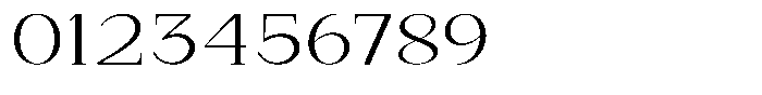 Bleshil Light Expanded Font OTHER CHARS